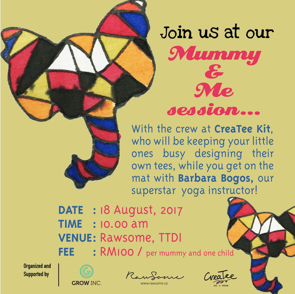 Mummy and Me Session at Rawsome, TTDI