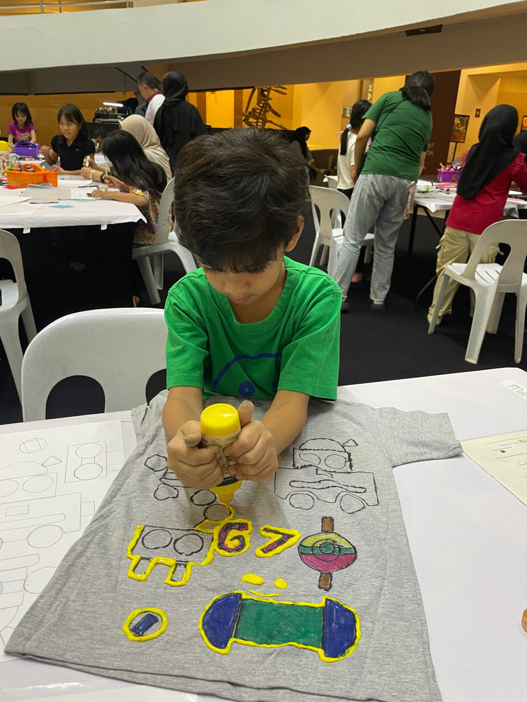 A Day at the National Art Gallery Malaysia | CreaTee Kids T-Shirt Workshop