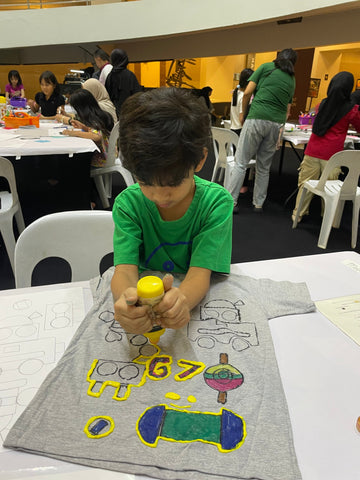 A Day at the National Art Gallery Malaysia | CreaTee Kids T-Shirt Workshop