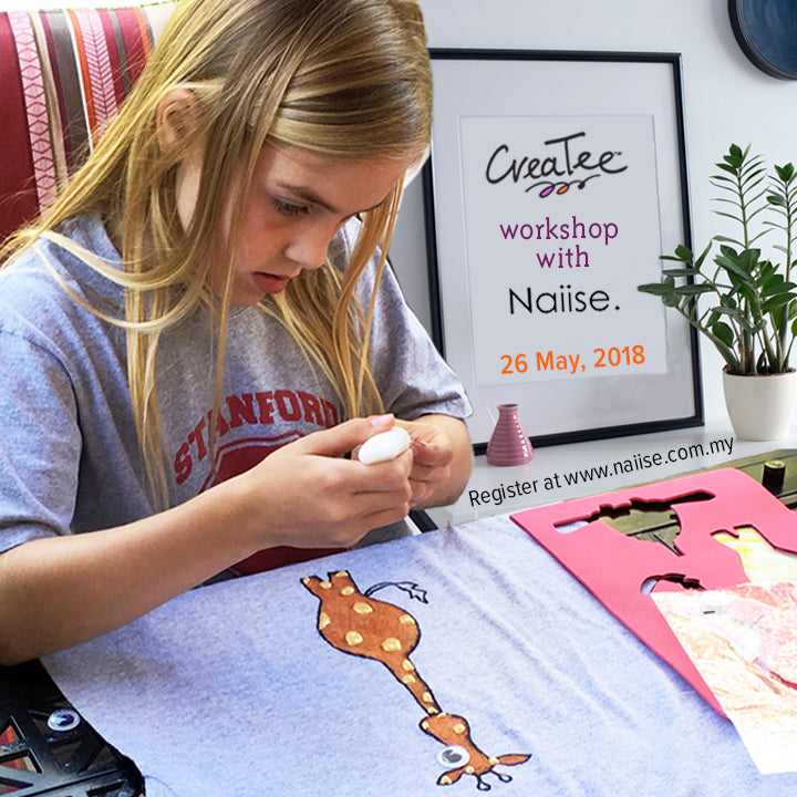 CreaTee's workshop with Naiise