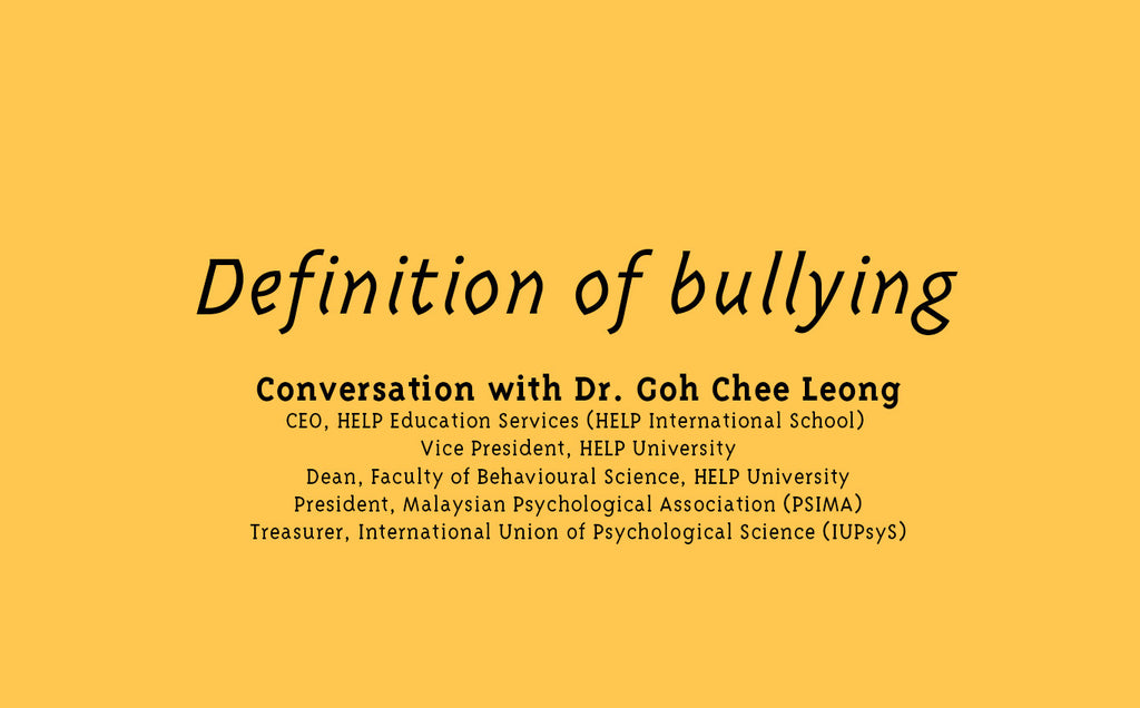 Do you know what bullying means?