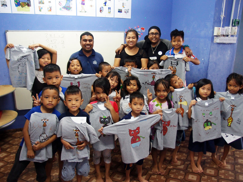 Workshop with Chin kids (Group 2) / May 22, 2017